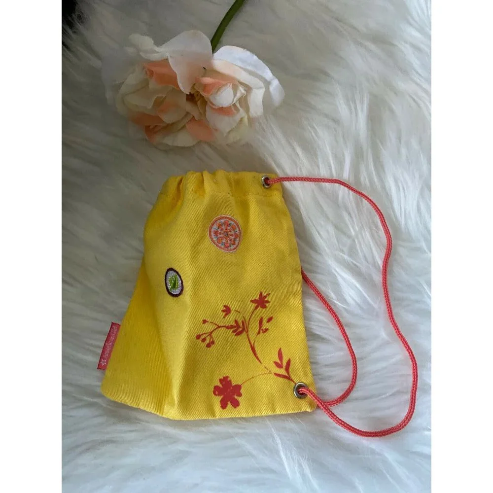 American Girl Battat OG Doll Retired Accessory Yellow Backpack for Dolls 16